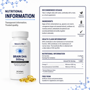 Brain DHA 500mg