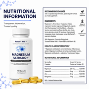 Magnesium Ultra BIO+ 120